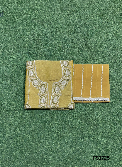 FS1725 | Peacock |  Shimmer Suit | Party Wear | Wedding | Jaggo | Ring Ceremony | Festival