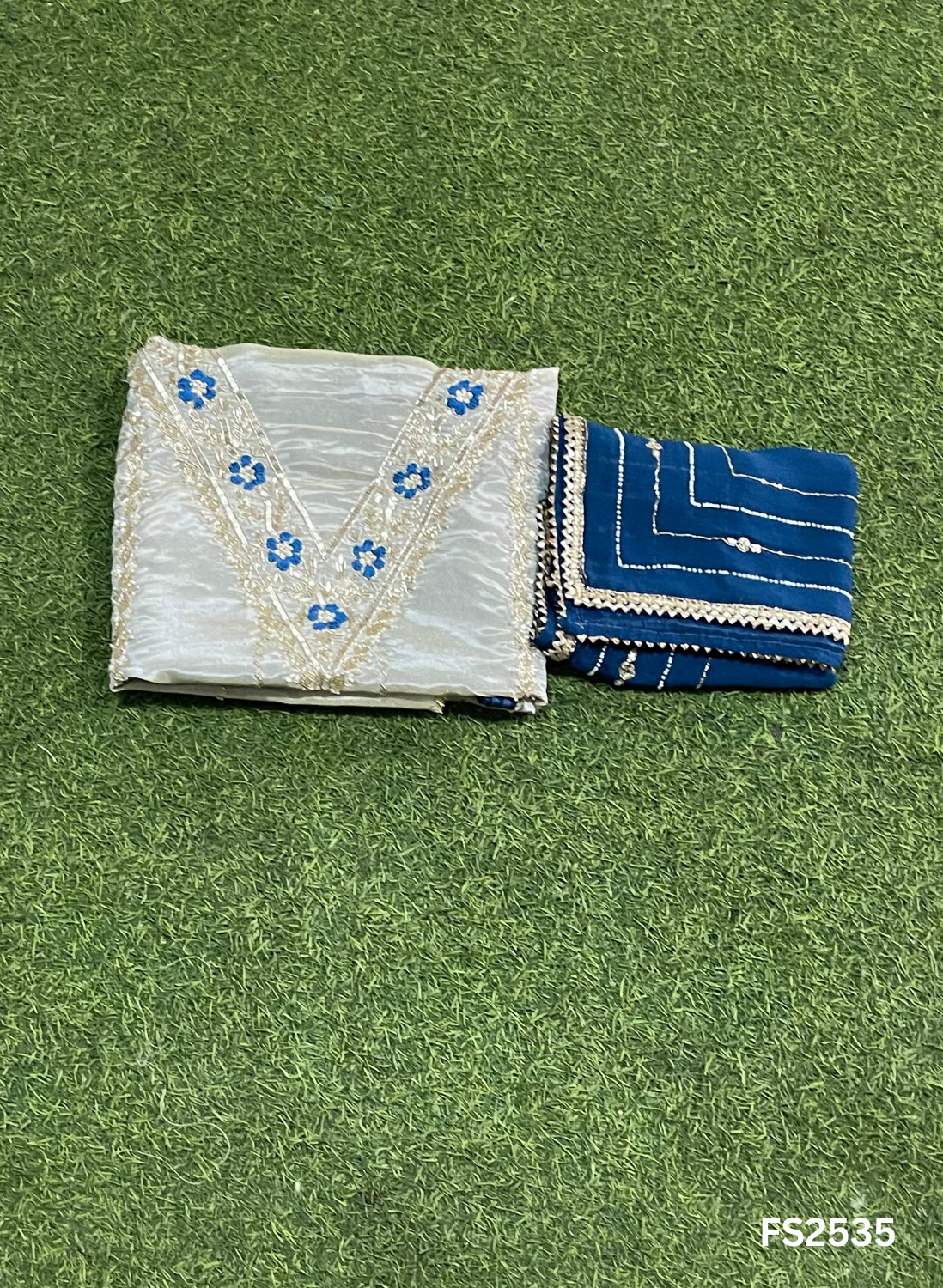 FS2535 | Rust |Shimmer Suit | Party Wear | Wedding | Jaggo | Ring Ceremony | Festival