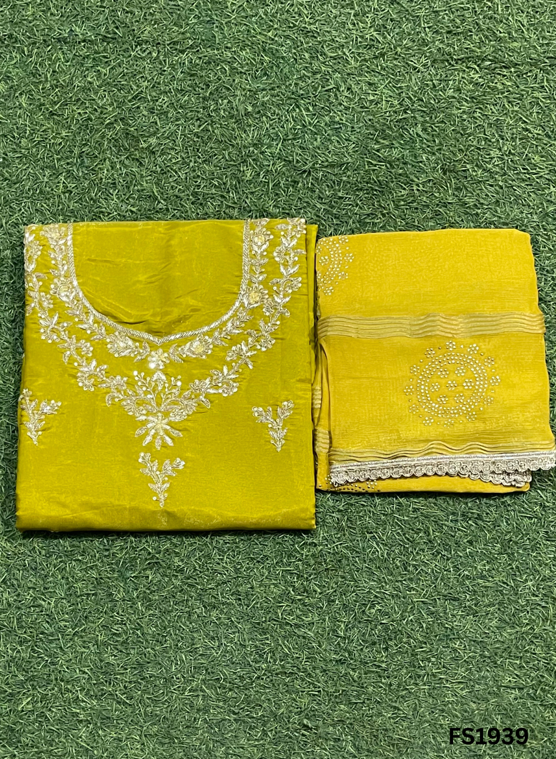 FS1939 | Purple | Shimmer Suit | Party Wear | Wedding | Jaggo | Ring Ceremony | Festival