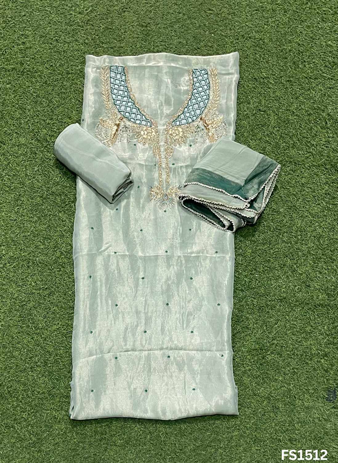 FS1512| Shimmer Suit | Party Wear | Wedding | Jaggo | Ring Ceremony | Festival| F9HCAA