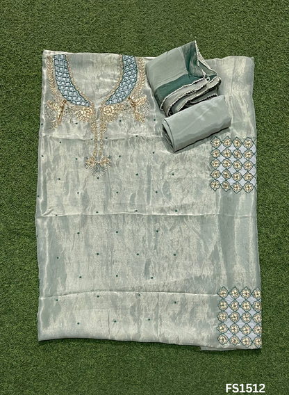 FS1512| Shimmer Suit | Party Wear | Wedding | Jaggo | Ring Ceremony | Festival| F9HCAA