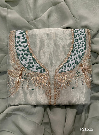 FS1512| Shimmer Suit | Party Wear | Wedding | Jaggo | Ring Ceremony | Festival| F9HCAA