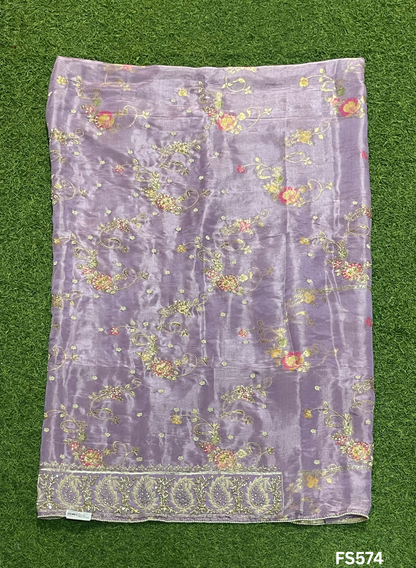 FS574 | Banarsi Shimmer Suit | Party Wear | Wedding | Jaggo | Ring Ceremony | Festival