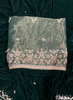 FS2455| Bottle-Green |  Velvet suite | Pure velvet | Wedding | Party Wear | Jaggo | Ring Ceremony | Festival