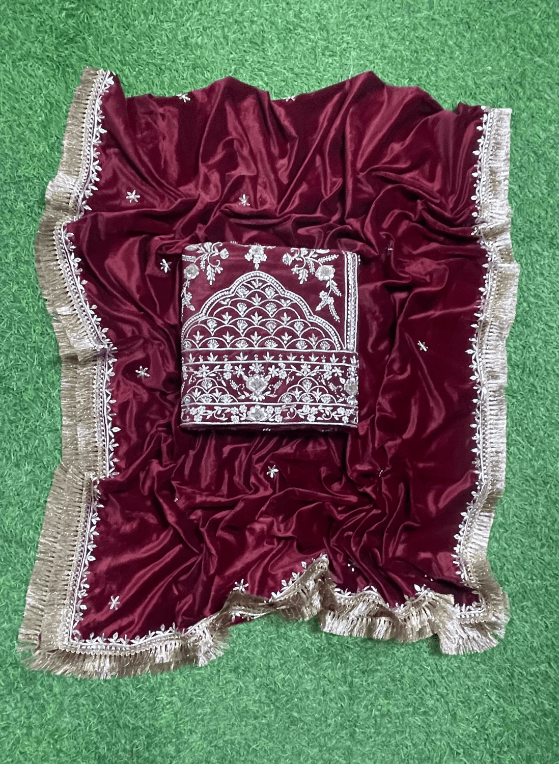 Velvet suite | Pure velvet | Wedding | Party Wear | Jaggo | Ring Ceremony | Festival|