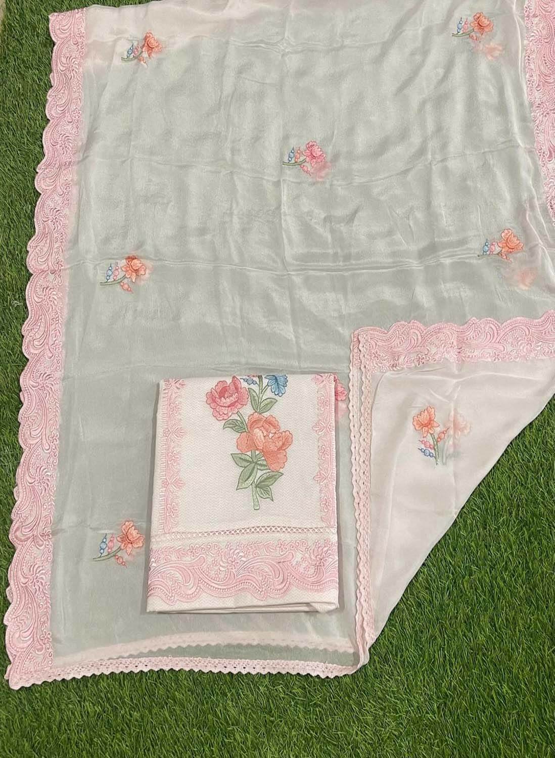 Baby Pink | Cotton Suit | Party Wear | Wedding | Causal | Festival | Summer Wear